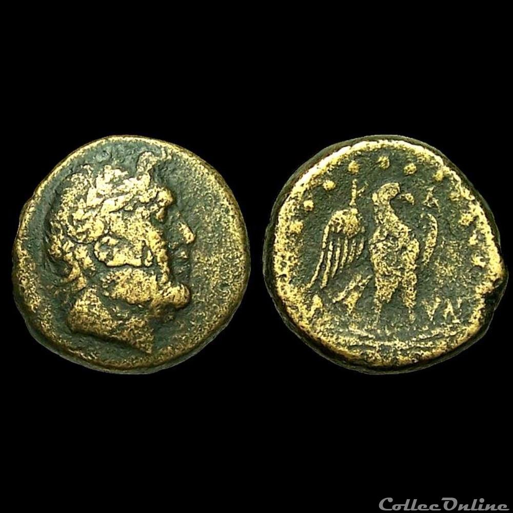 Knossos, Crète ? / Zeus § Aigle / Non publiée monnaie antique av jc ap grecque knossos crete zeus aigle non publiee