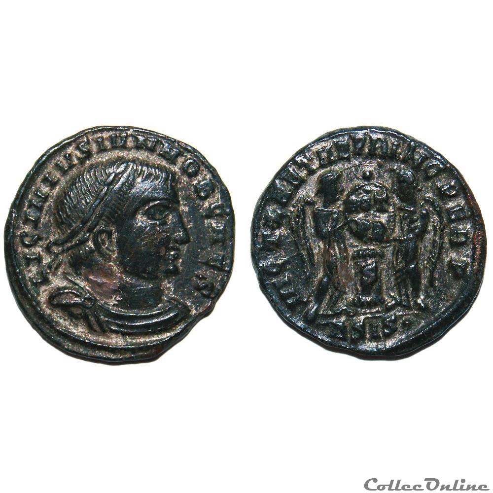 Licinius II / Siscia / Officine non répertoriée dans le RIC monnaie antique av jc ap romaine imperiale licinius ii siscia officine non repertoriee dans le ric
