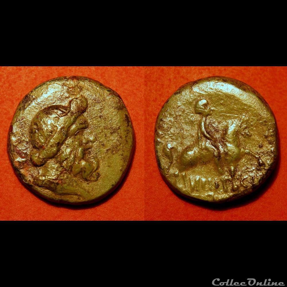 Odessos, Thrace / Theos Megas / Zeus § Cavalier 4 monnaie antique jc ap grecque odessos thrace theos megas zeus cavalier