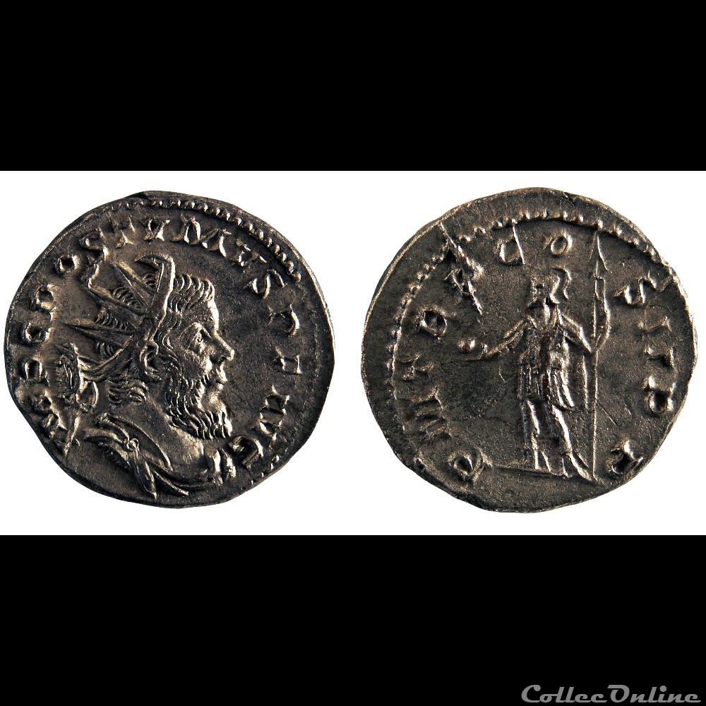 monnaie antique av jc ap romaine imperiale antoninien de postume treves virtus