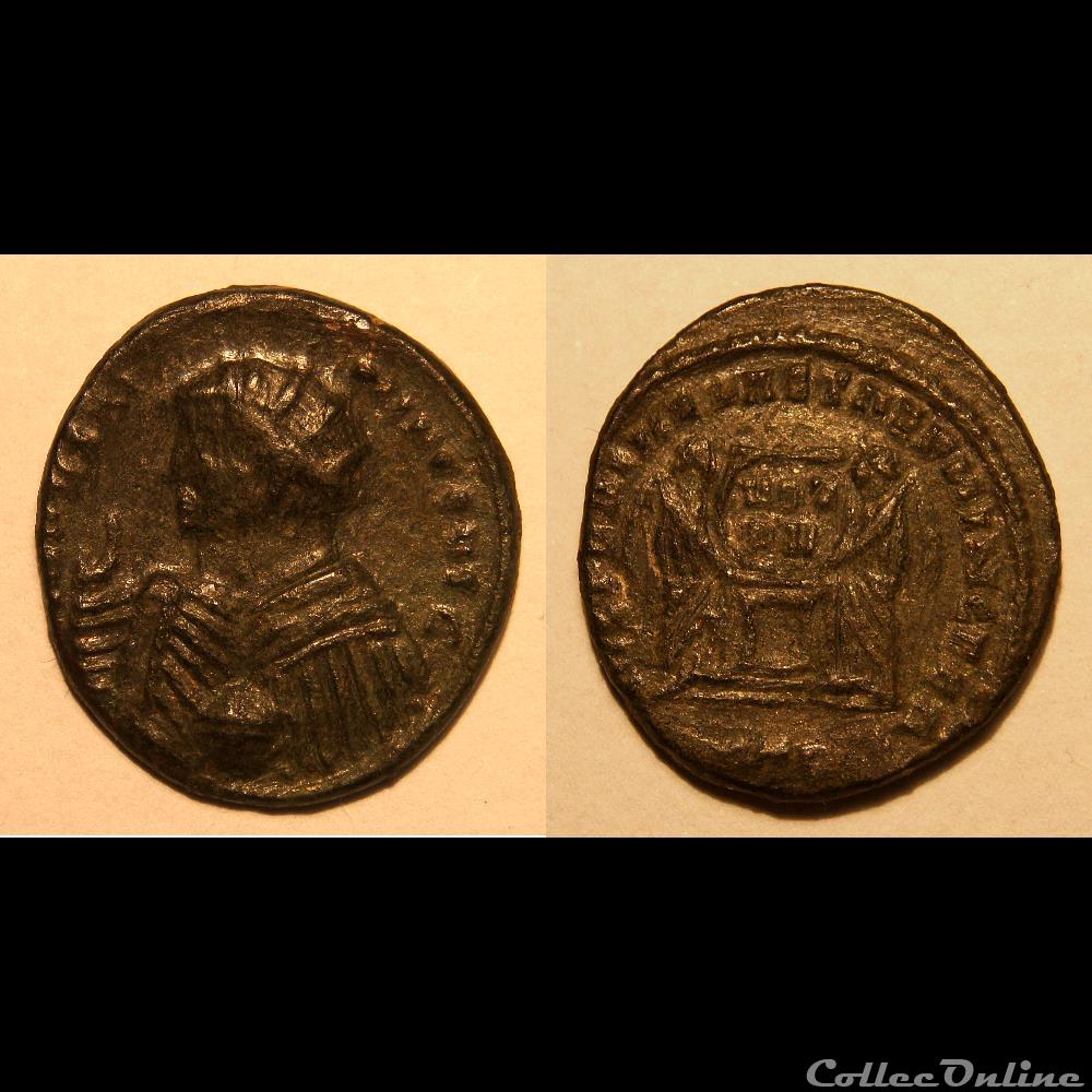 Maximin II Daïa / Trèves / Pseudo-argenteus / Non publié (imitation ?) 2 monnaie antique av jc ap romaine imperiale maximin ii daia treves pseudo argenteus non publie imitation