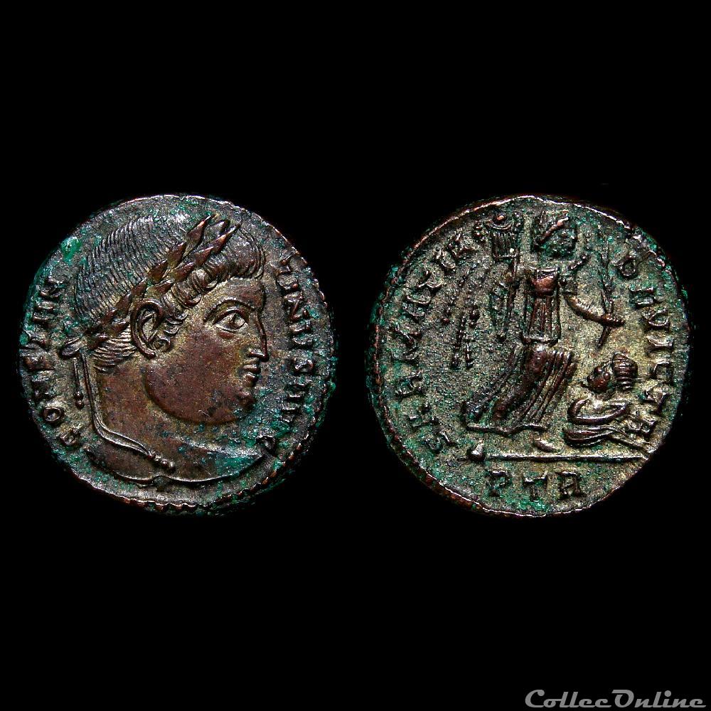 Constantin Ier / Trèves / RIC 429 monnaie antique av jc ap romaine imperiale constantin ier treves ric 429