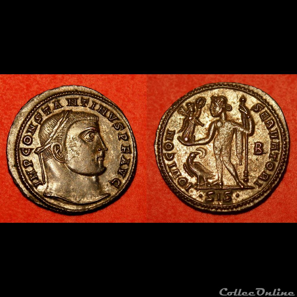 Constantin Ier / Siscia / Iovi Conservatori monnaie antique av jc ap romaine imperiale constantin ier siscia iovi conservatori