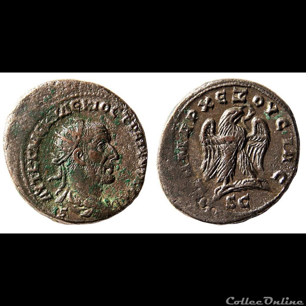 Trajan Dèce / Tétradrachme syro-phénicien frappé à Antioche en Syrie / Peu commune monnaie antique av jc romaine provinciale trajan dece tetradrachme syro phenicien frappe a antioche en syrie peu commune