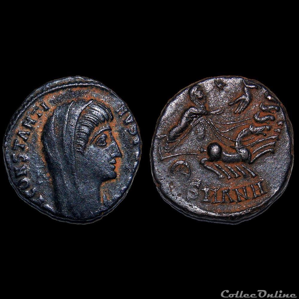 Constantin Ier (Divinisé) / Antioche / Quadrige monnaie antique av jc ap romaine imperiale constantin ier divinise antioche quadrige