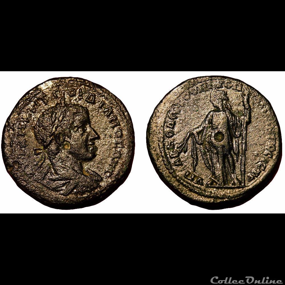 Gordien III / Nicopolis, Mésie Inférieure / Déméter monnaie antique av jc a ap romaine provinciale gordien iii nicopolis mesie inferieure demeter