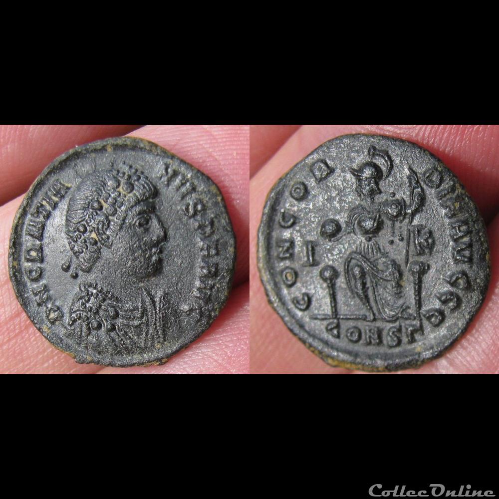 Gratien / Constantinople / Inédit 3 monnaie antique av jc ap romaine imperiale gratien constantinople inedit
