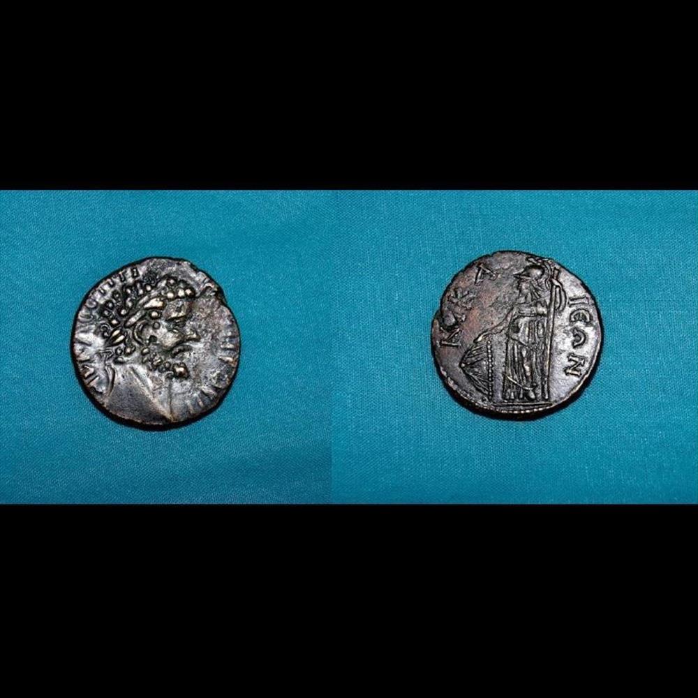 Septime Sévère / Nicée, Bithynie / Athéna / Variation inédite et très rare 2 monnaie antique av jc ap romaine provinciale septime severe nicee bithynie athena variation inedite et tres rare