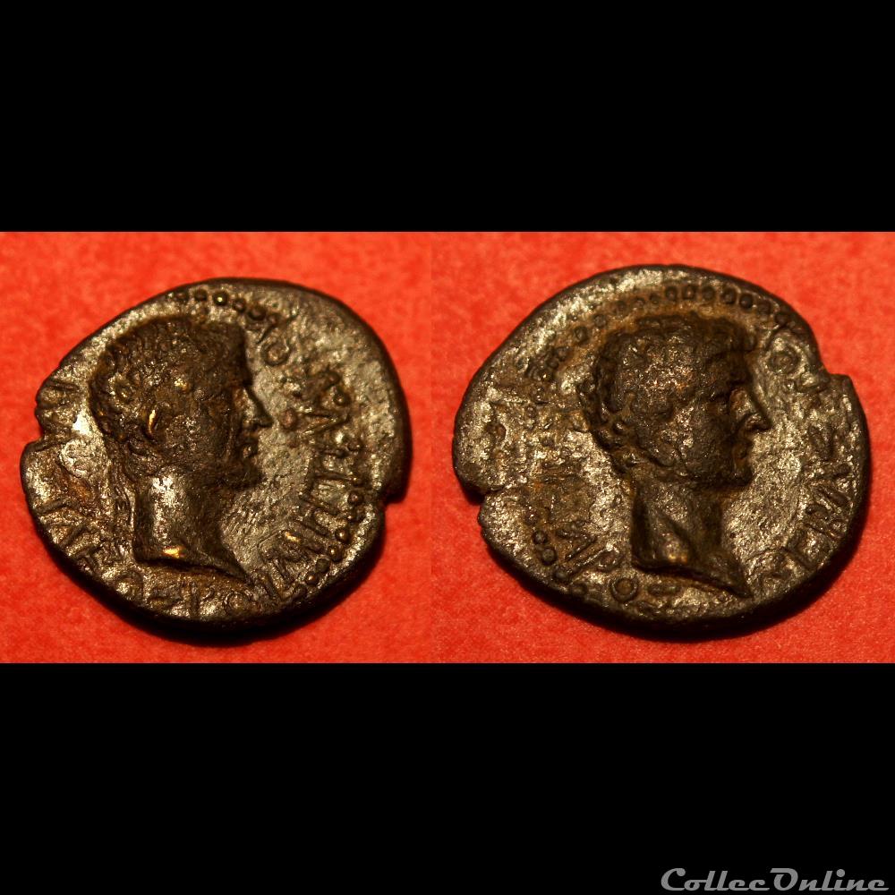Auguste et Rhoemetalces / Royaume de Thrace 3 monnaies antiques romaines provinciales auguste et rhoemetalces royaume de thrace