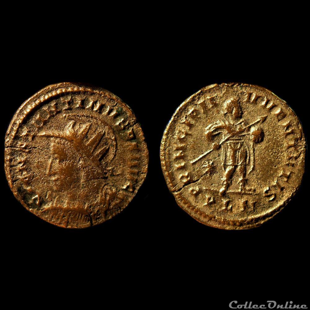 Constantin Ier / Londres / Non répertorié dans le RIC § Huvelin 183 var. monnaie antique av jc ap romaine imperiale constantin ier londres non repertorie dans le ric huvelin 183 var