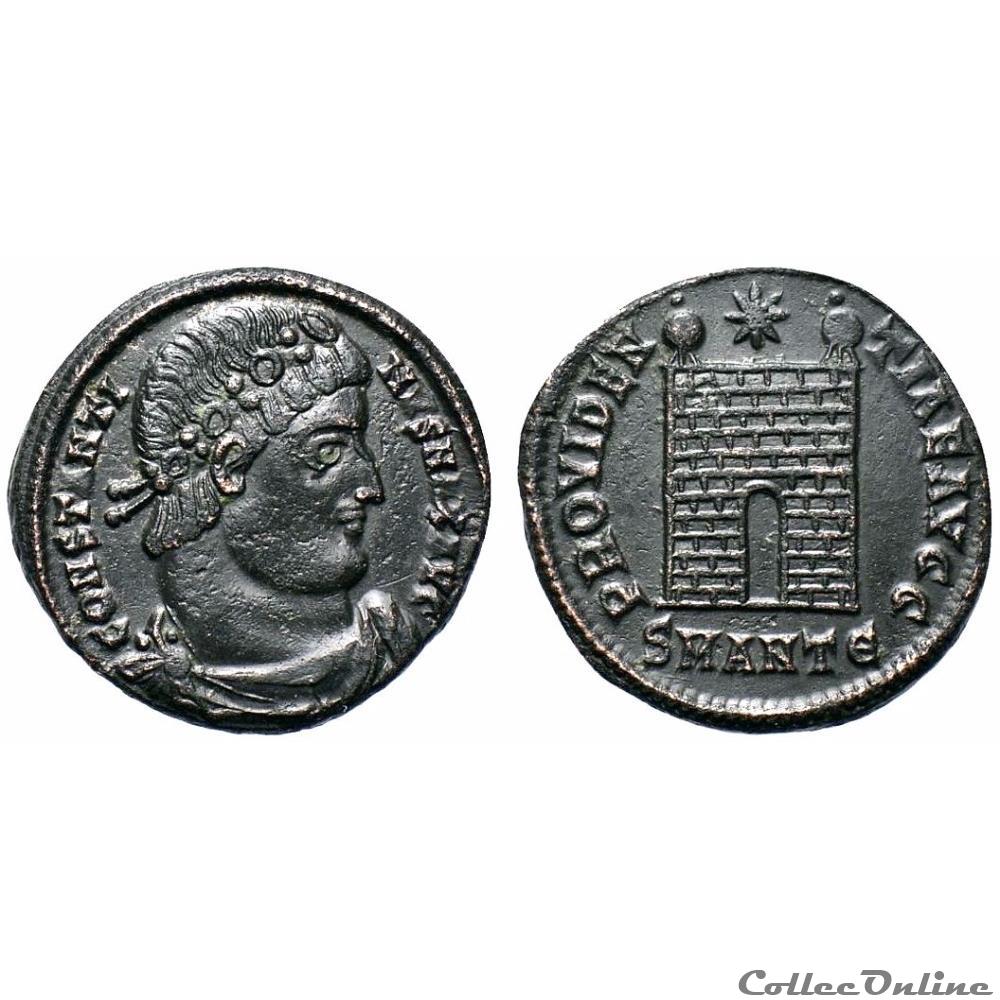 Constantin Ier / Antioche / RIC.84 (R4) monnaie antique av jc ap romaine imperiale constantin ier antioche ric 84 r4