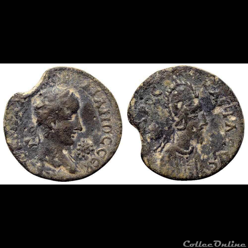 Gordien III / Edessa, Mésopotamie / Abgar X monnaies antiques romaines provinciales gordien iii edessa mesopotamie abgar x