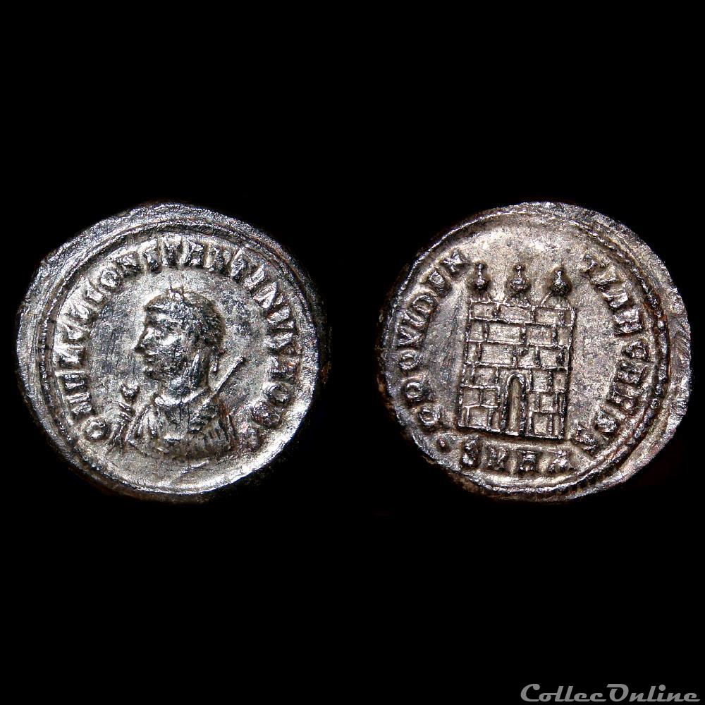 Constantin II / Heraclée / RIC 46 (R4) monnaie antique av jc ap romaine imperiale constantin ii heraclee ric 46 r4