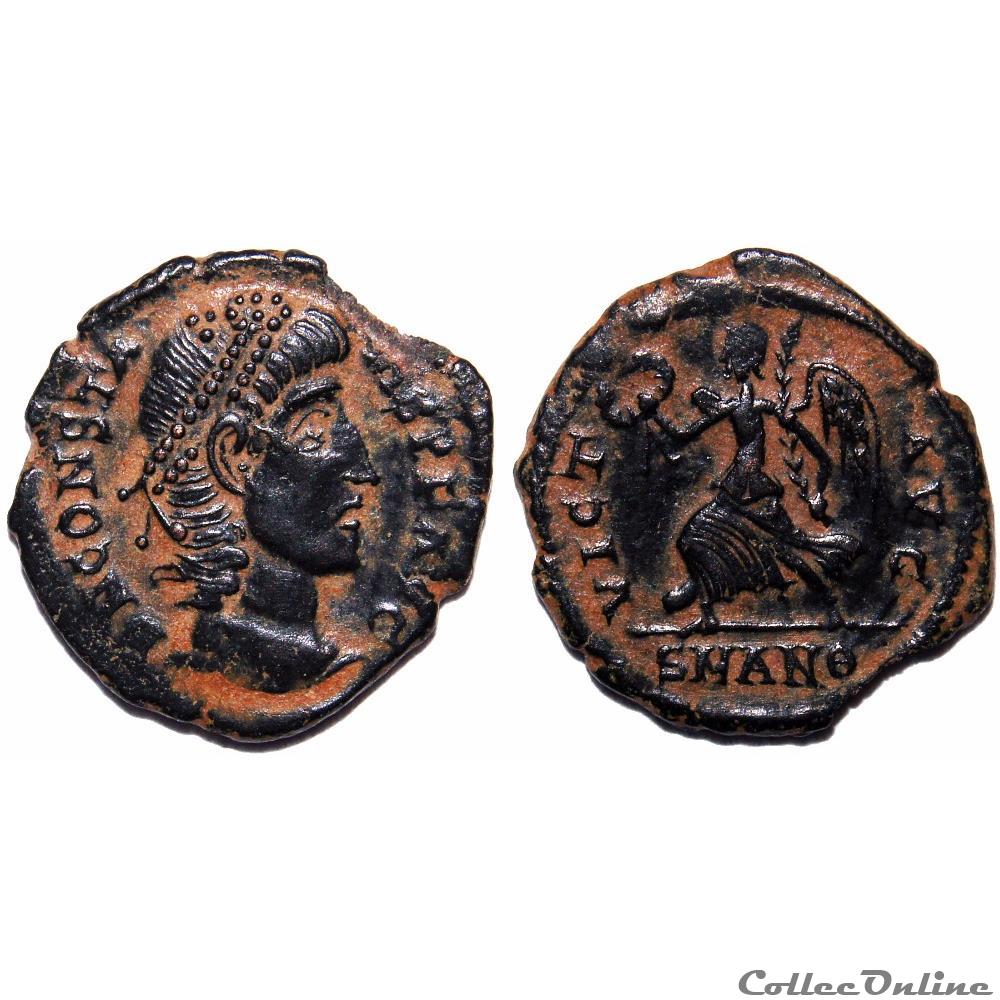 Constans / Antioche / RIC VIII 66 monnaie antique av jc ap romaine imperiale constans antioche ric viii 66