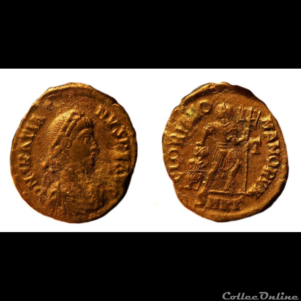 Gratien / Cyzique / Non répertorié dans le RIC § Inédit monnaie antique av jc ap romaine imperiale gratien cyzique non repertorie dans le ric inedit