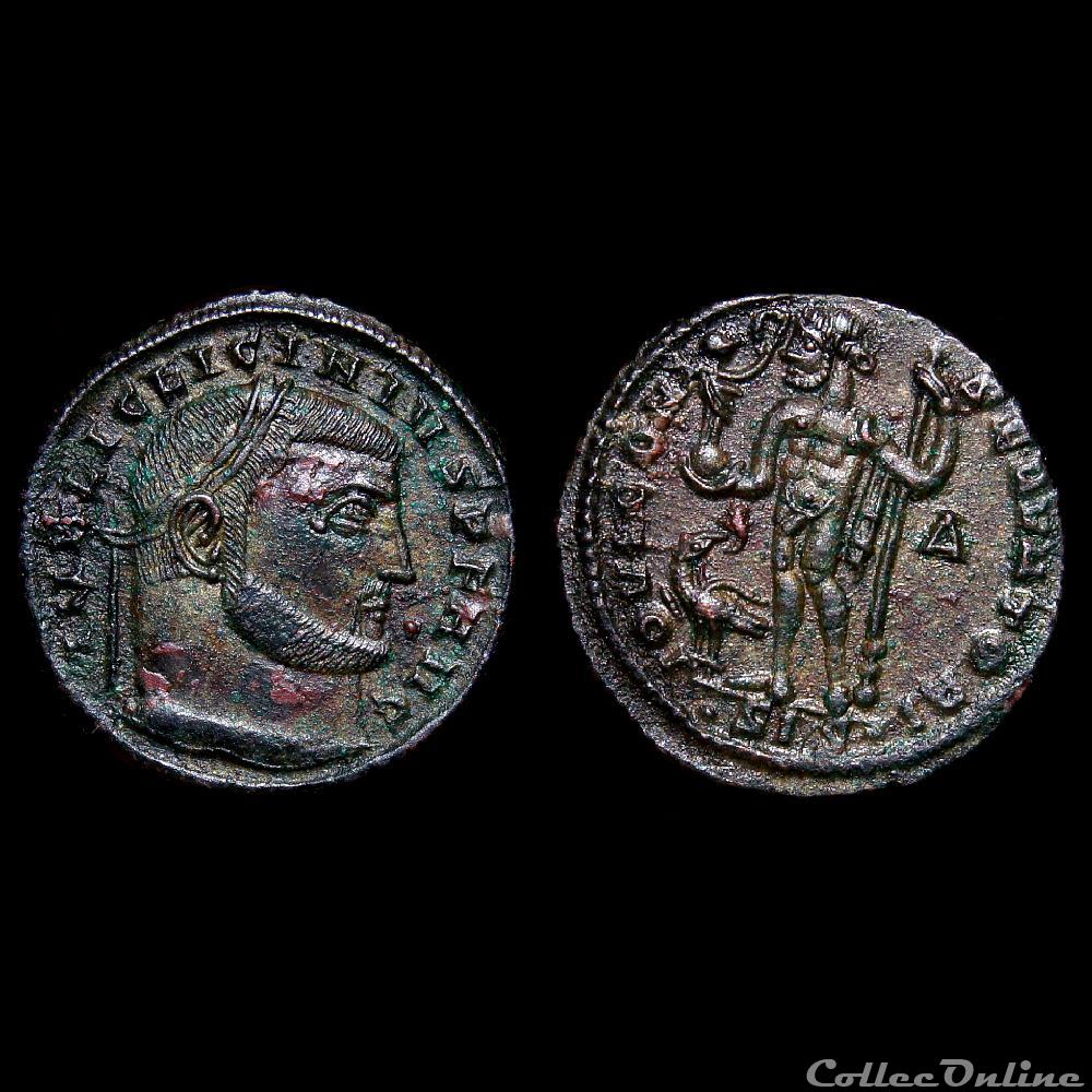 Licinius Ier / Siscia / Follis réduit / Iovi Conservatori monnaie antique av jc ap romaine imperiale licinius ier siscia follis reduit iovi conservatori