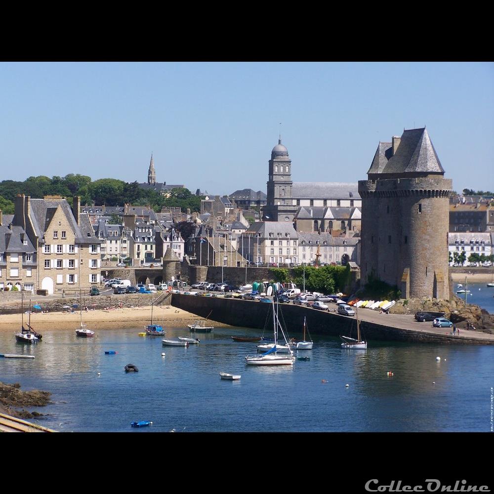 carte postale france bretagne saint servan la tour solidor et la paroisse