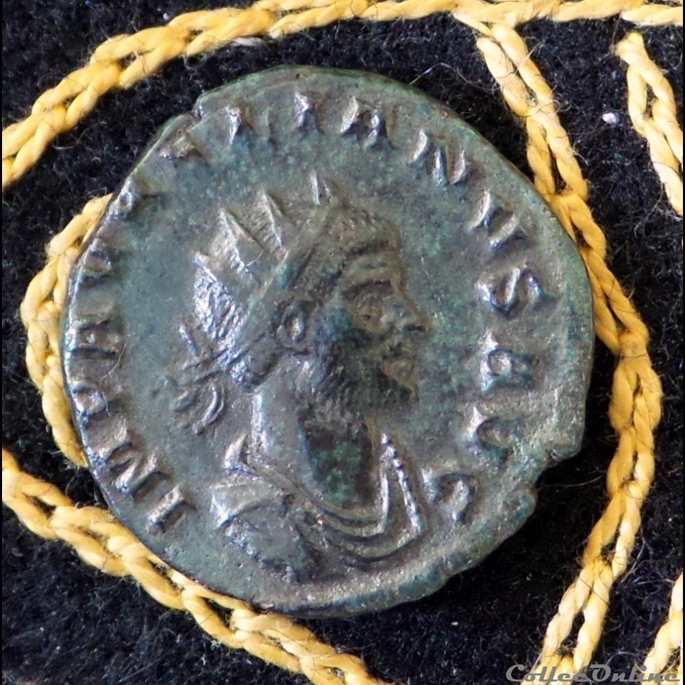 AURELIEN - IOVI CONSERVATORI monnaie antique romaine aurelien iovi conservatori