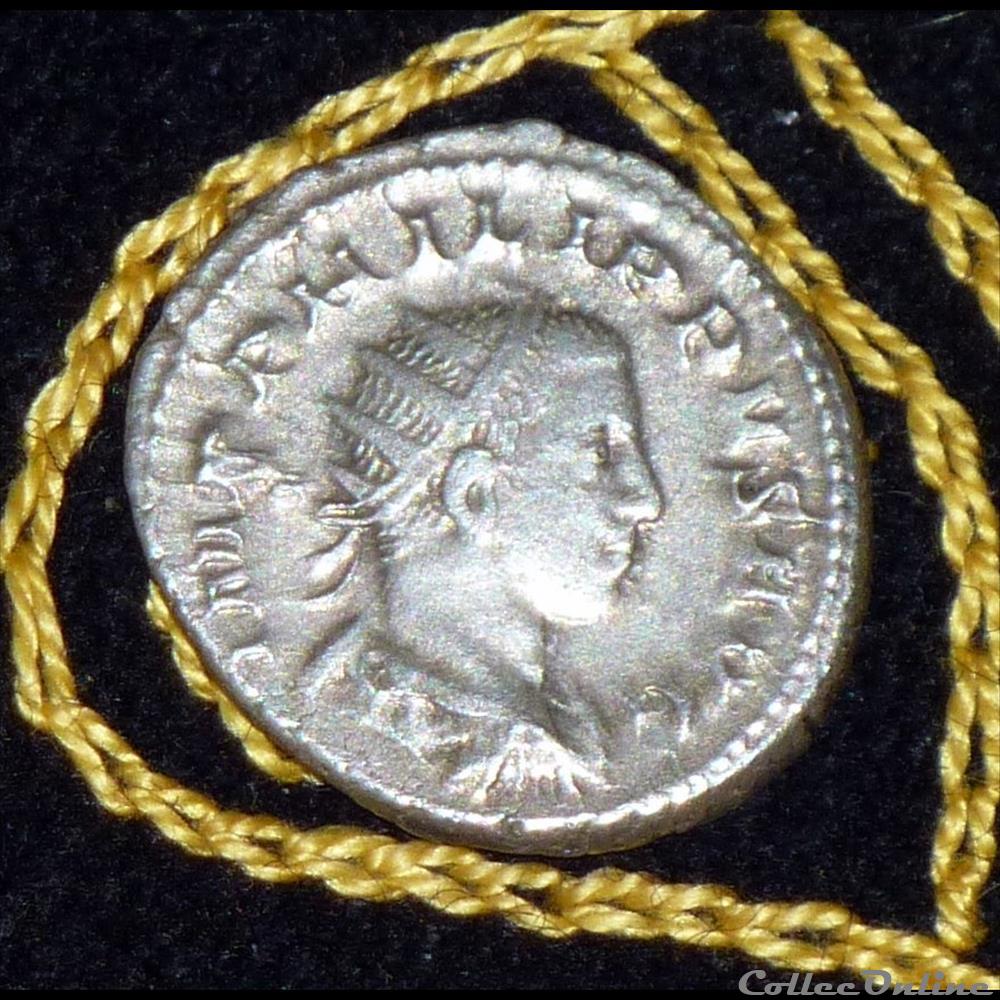 PHILIPPE II - AR Antoninianus de 5,05g et 22 mm de diamètre. monnaie antique romaine philippe ii ar antoninianus de 5 05g et 22 mm de diametre