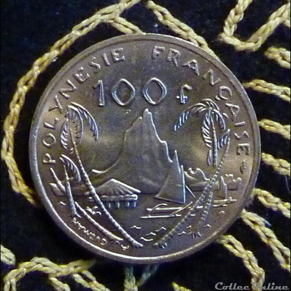 100 FRANCS Polynésie monnaie monde elymaide parthe sassanide 100 francs polynesie