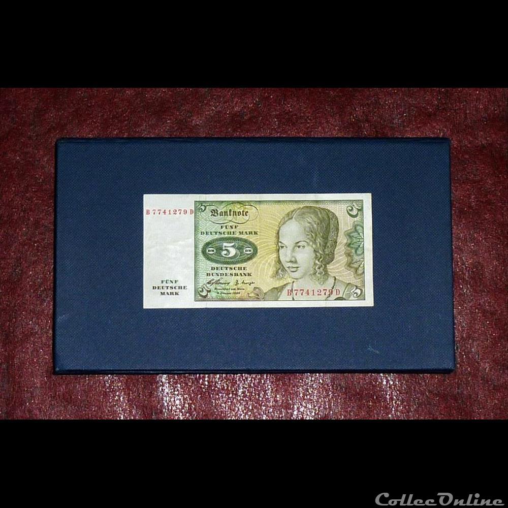 ALLEMAGNE Fédérale billet diver allemagne federale