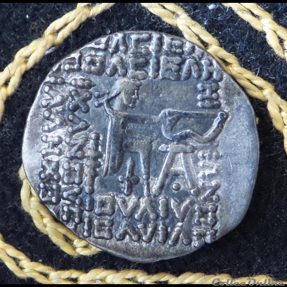 VOLOGESES Ier - AR Drachme de 3,48g et 20mm de diamètre monnaie antique elymaide parthe sassanide vologeses ier ar drachme de 3 48g et 20mm de diametre