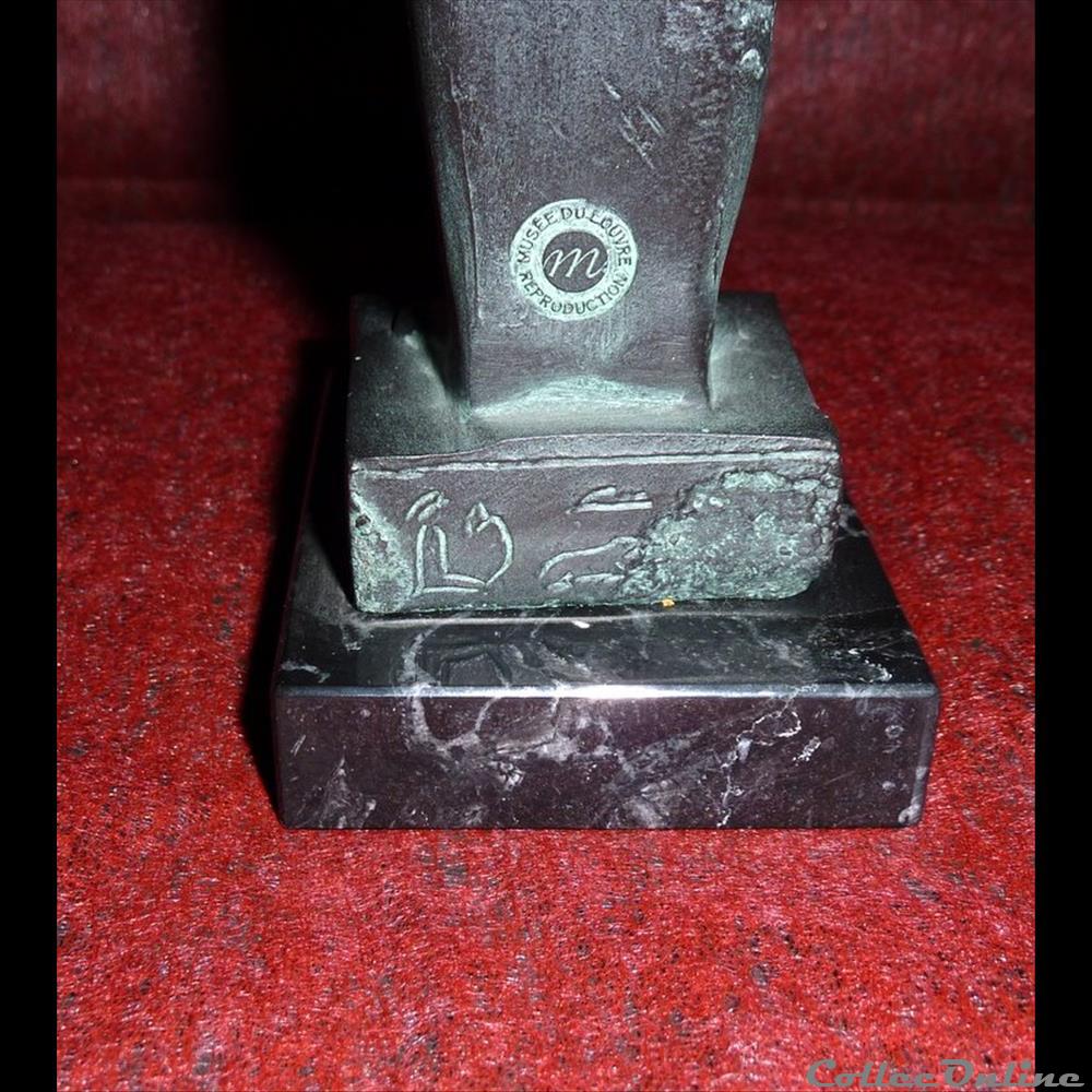 O S I R I S - Moulage de 35,5cm 3 art antiquite autre diver o s i r i s moulage de 35 5cm