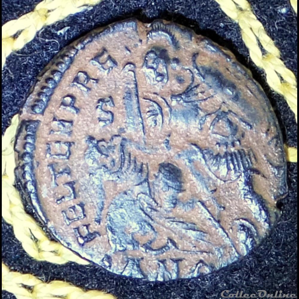 FEL TEMP RE PARATIO (Majorina réduite) monnaie antique romaine fel temp re paratio majorina reduite