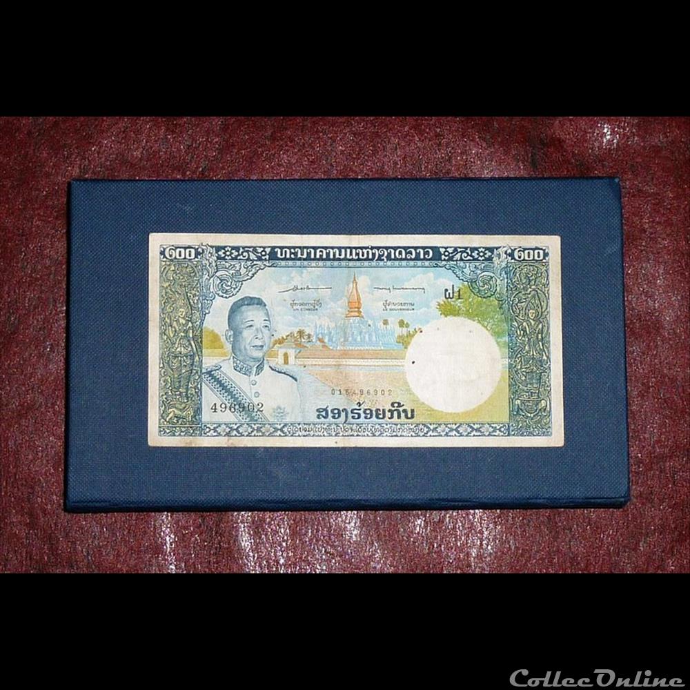 billet amerique du nord banque de france xxe laos
