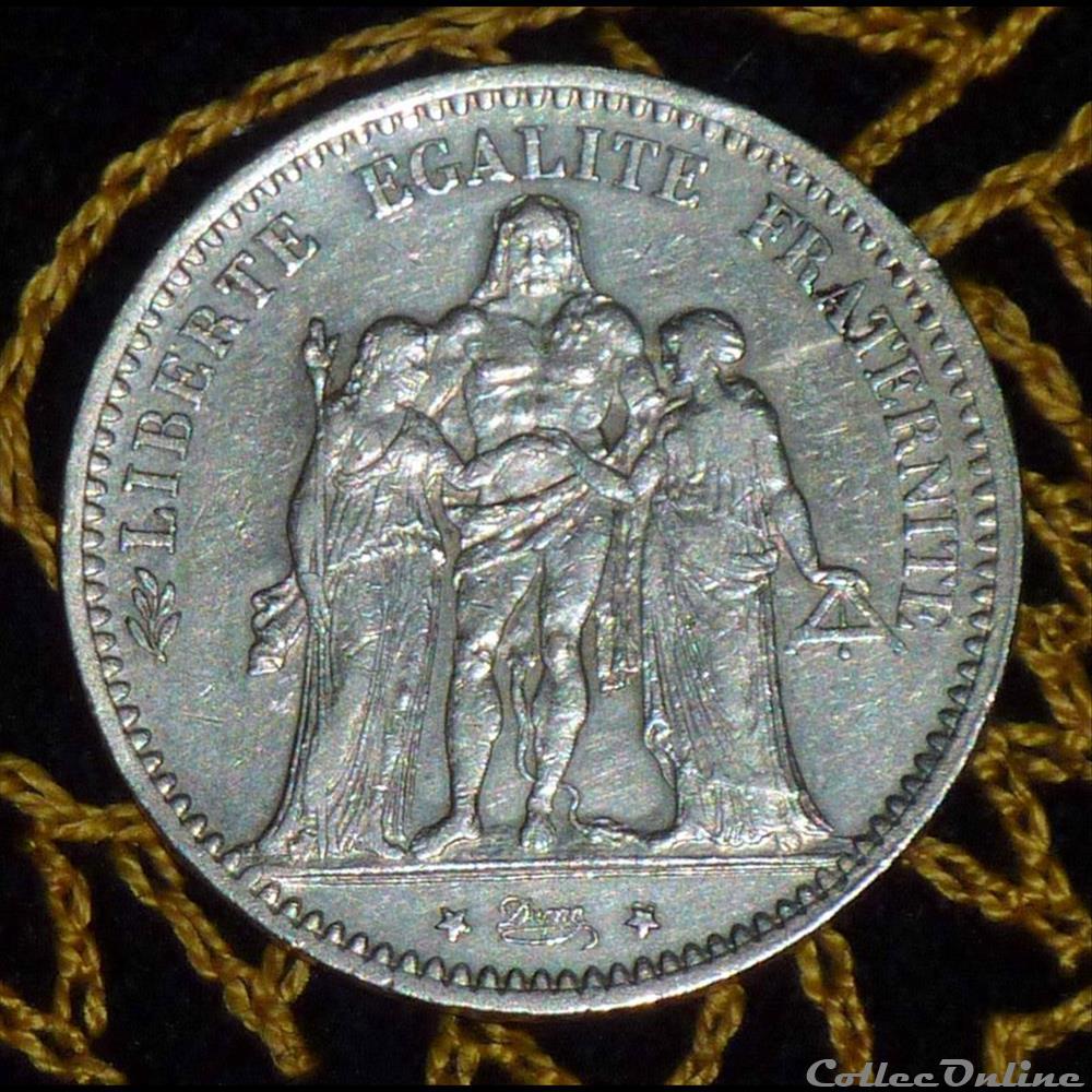 Type HERCULE - IIIème République monnaie france moderne type hercule iiieme republique