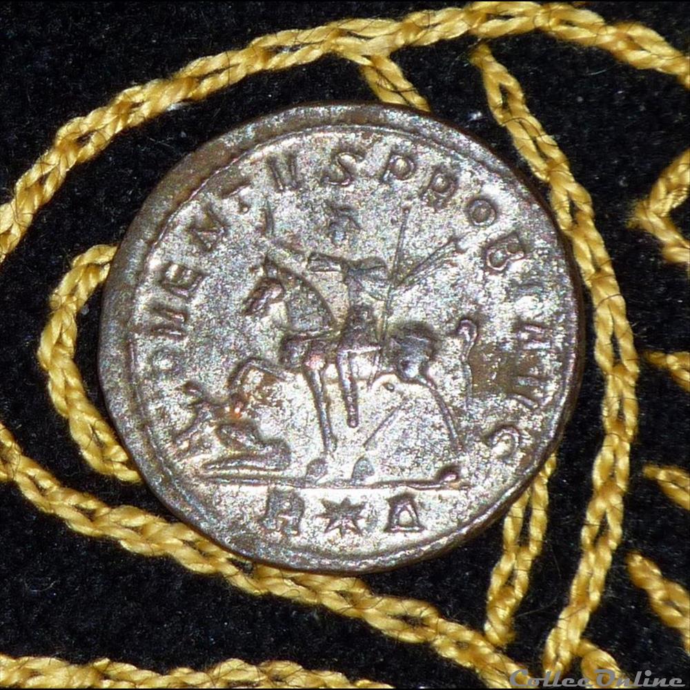 PROBUS - AE Antoninianus de 3,46g et 22 mm de diamètre. monnaie antique romaine probus ae antoninianus de 3 46g et 22 mm de diametre