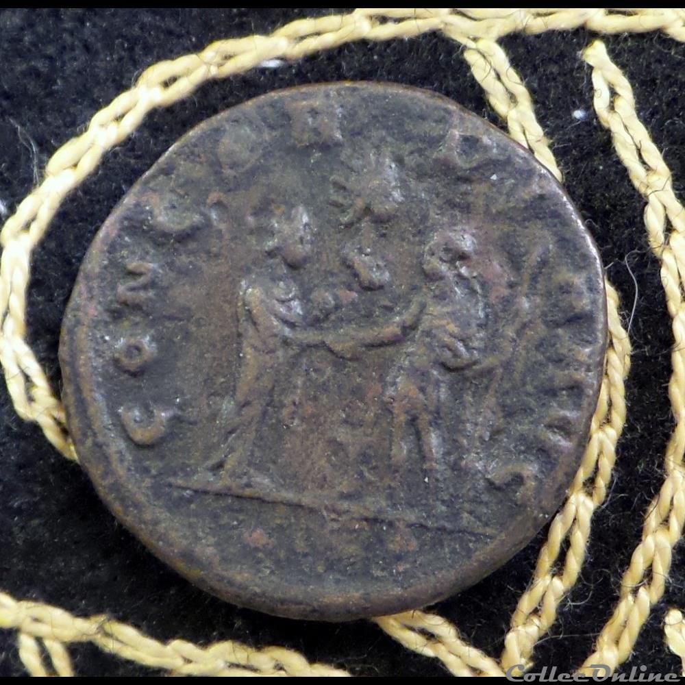 AURELIEN - CONCORDIA AVG monnaie antique romaine aurelien concordia avg