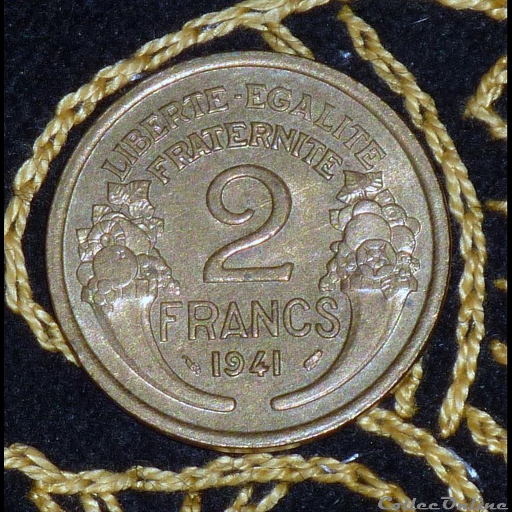 2 FRANCS Morlon 4 monnaie france moderne 2 francs morlon