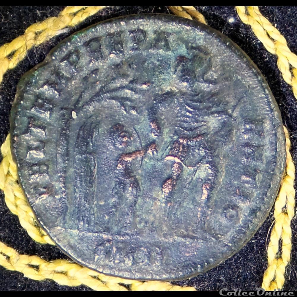 monnaie antique romaine constans follis de 4 11g et 23mm de diametre