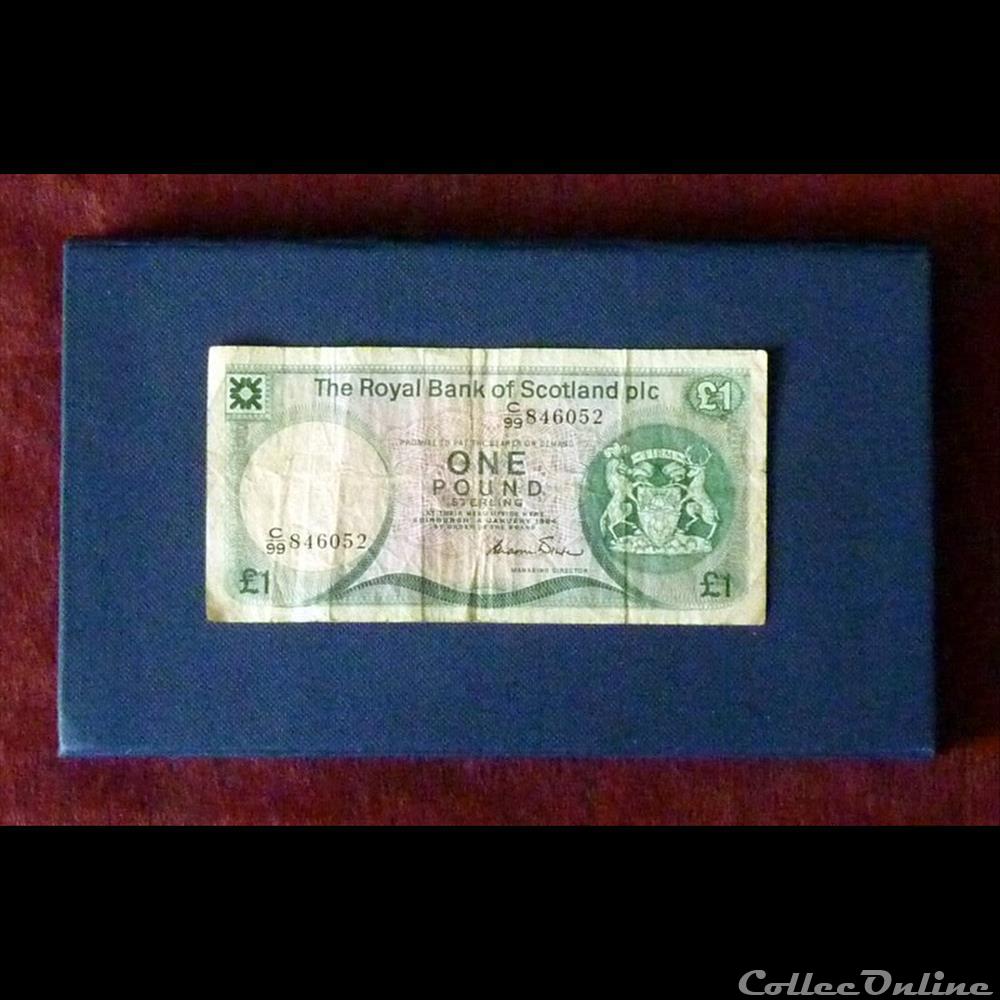ECOSSE - The Royale Banque of Scotland PLC billet royaume uni de france xxe ecosse the royale banque of scotland plc
