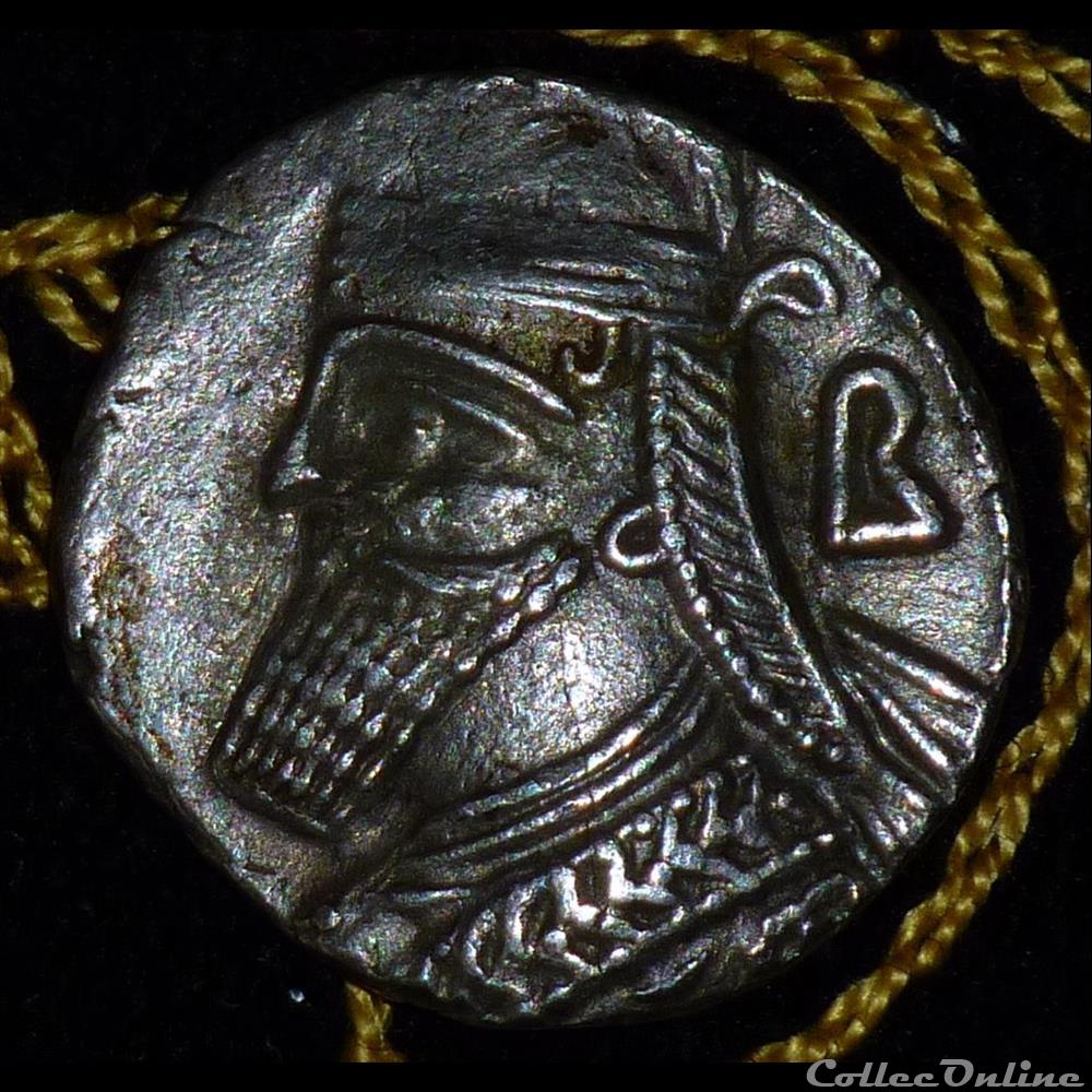 monnaie antique elymaide parthe sassanide vologases iv tetradrachm de 11 90g et 27 mm de diametre