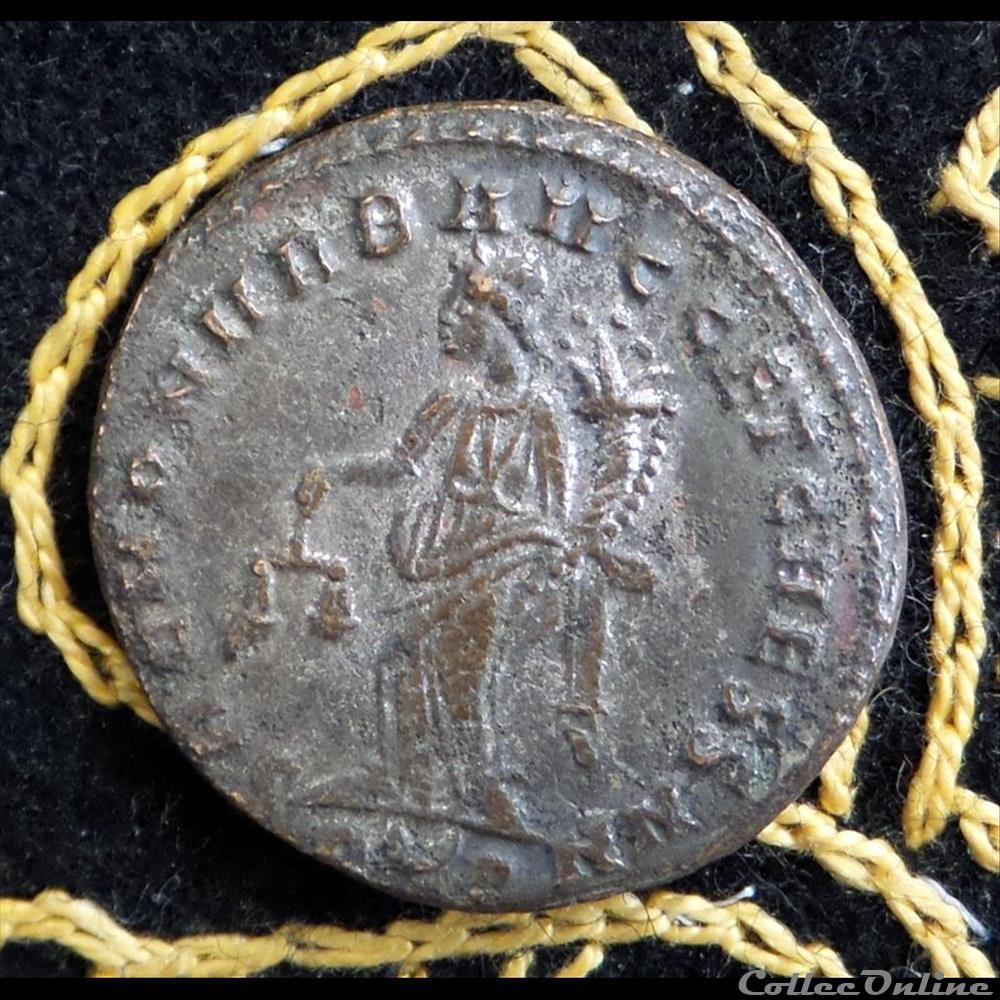 monnaie antique romaine diocletien follis de 9 75g et 27 10 de diametre
