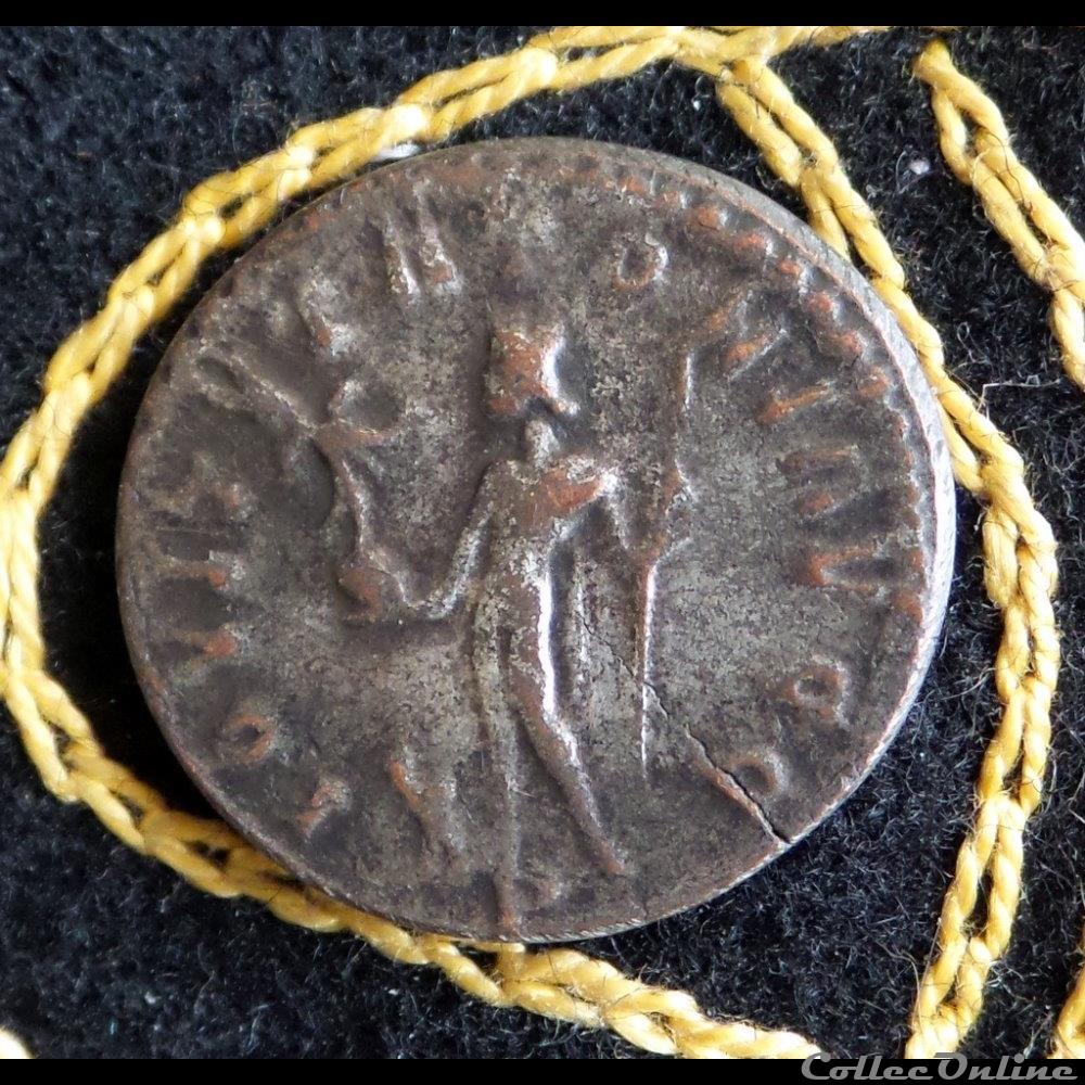 monnaie antique romaine diocletien antoninian de 3 54g et 22mm de diametre