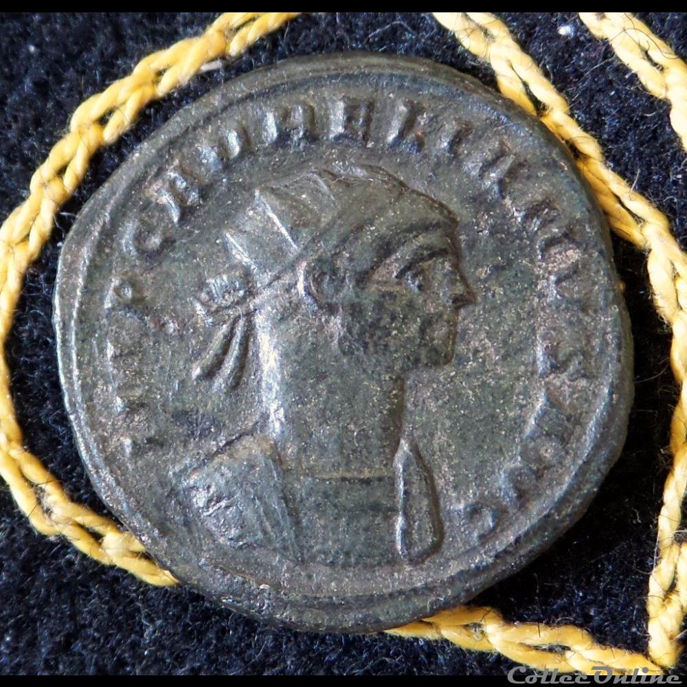 AURELIEN - CONCORDIA MILITVM monnaie antique romaine aurelien concordia militvm