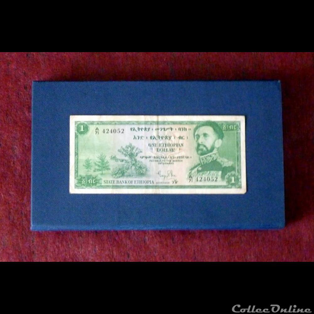 ETHIOPIE - billet amerique du nord banque de france xxe ethiopie