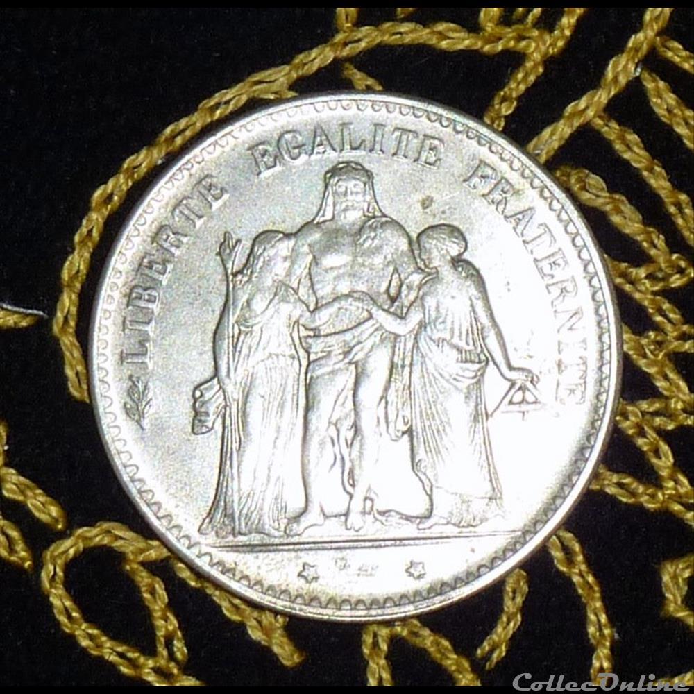 Type HERCULE - IIIème République mais....... FAUX monnaie france moderne type hercule iiieme republique mais faux