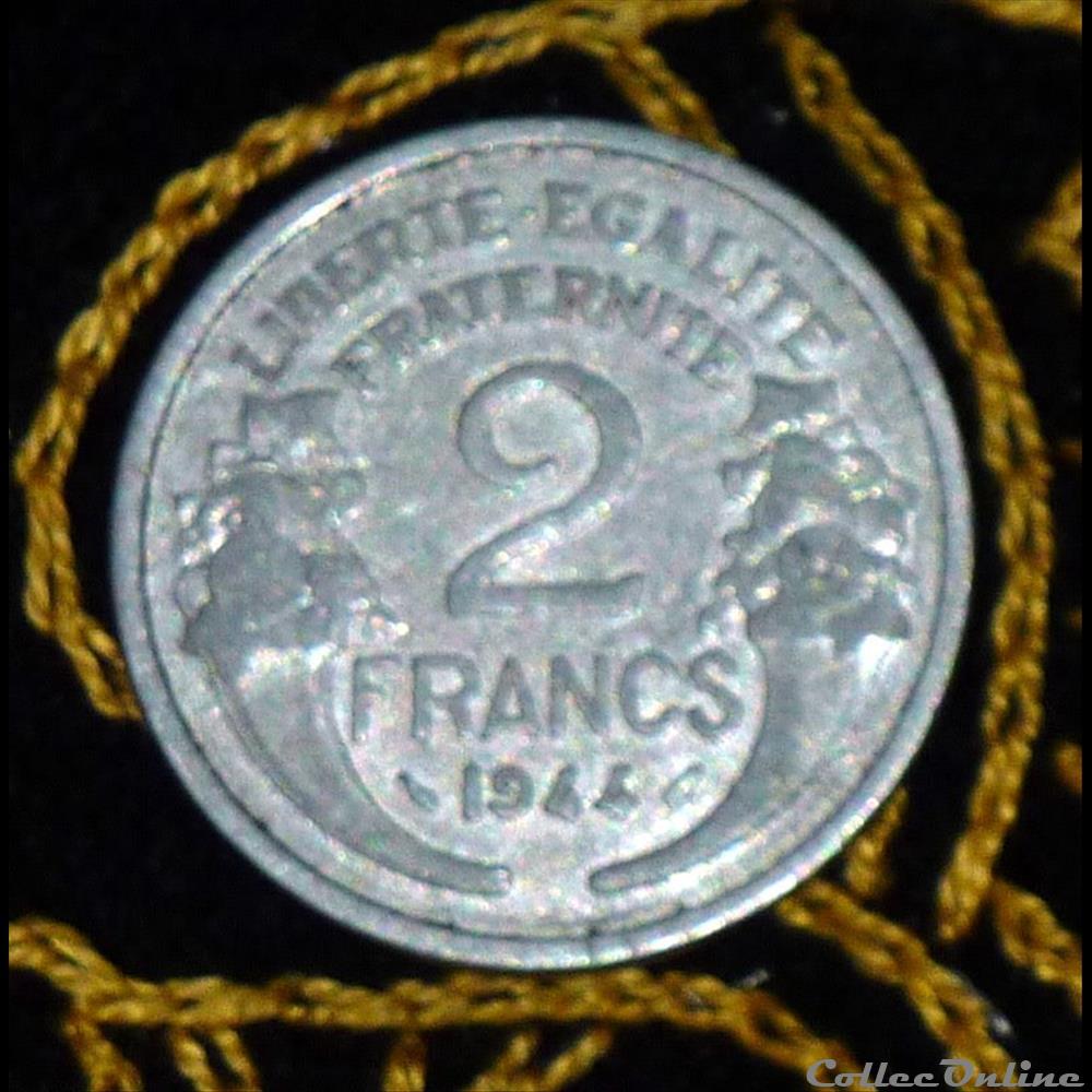 2 FRANCS Bazor et Morlon 3 monnaie france moderne 2 francs bazor et morlon