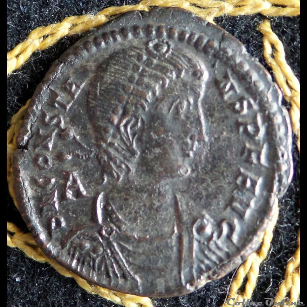 monnaie antique romaine constans majorina de 4 89g et 24mm de diametre