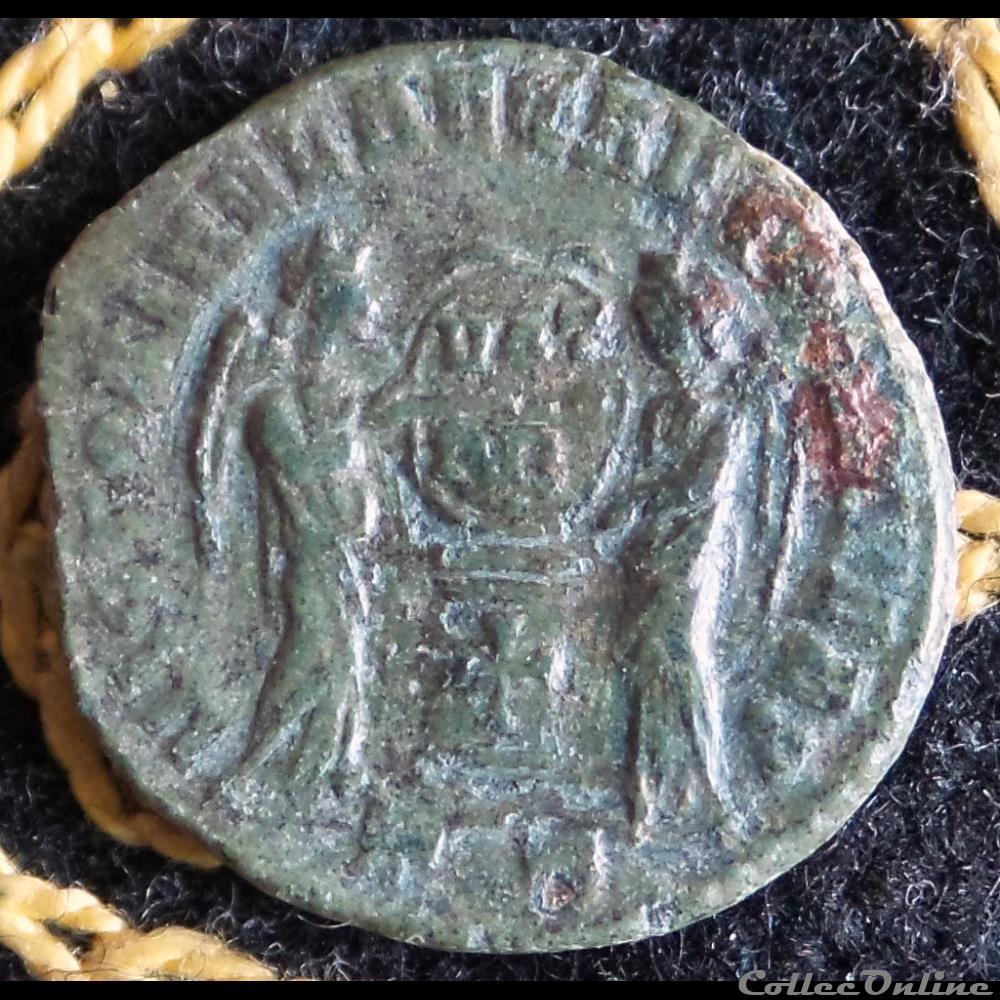 monnaie antique romaine constantin ier de 2 59g et 17mm de diametre