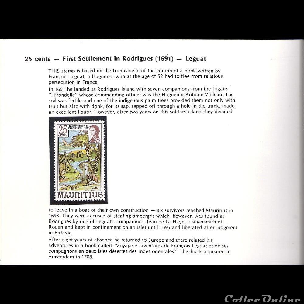 THEMATIQUE sur MAURICE - Post 1 4 timbre theme diver thematique sur maurice post 1