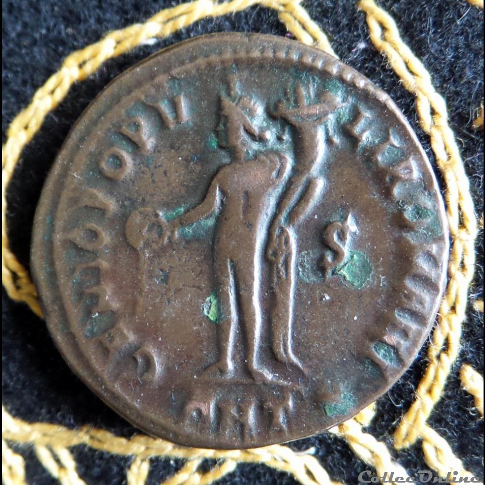 monnaie antique romaine diocletien follis de 10 14g et 26mm de diametre