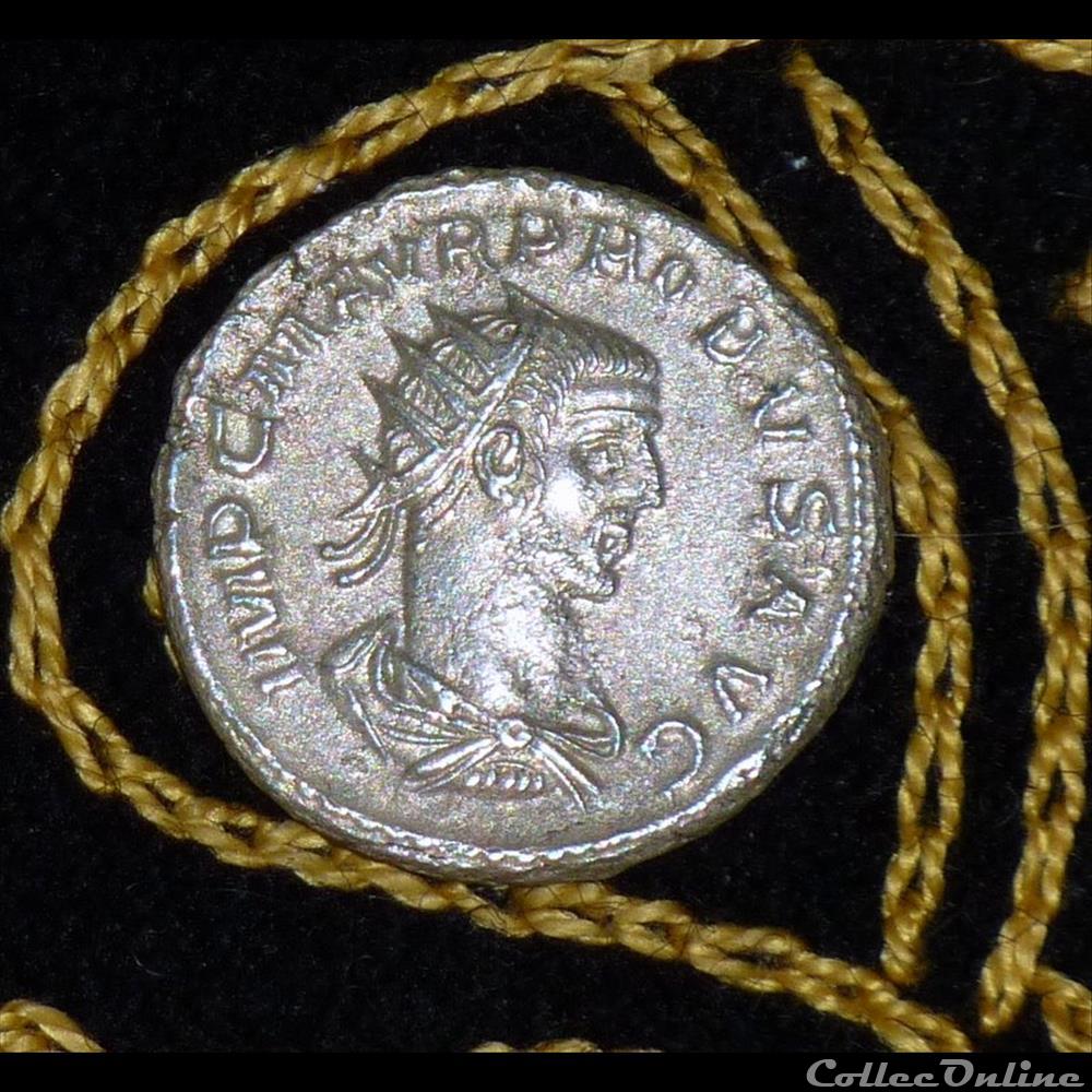 PROBUS - AE Antoninianus de 4,80g et 22 mm de diamètre. monnaie antique romaine probus ae antoninianus de 4 80g et 22 mm de diametre