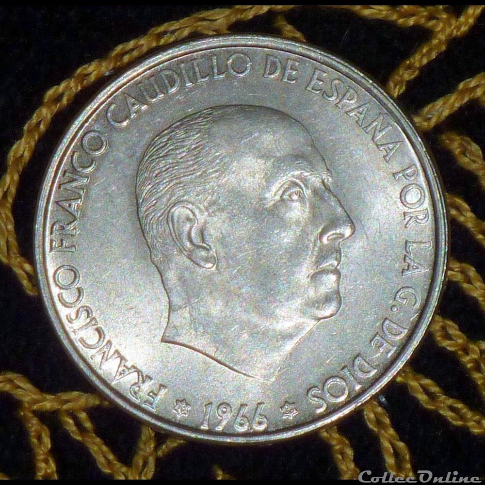 FRANCO monnaie monde espagne franco