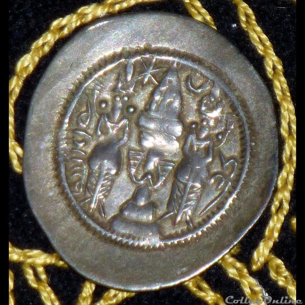KHUSRU I - AR DRACHM de 4,07g et 28/31 de diamètre monnaie antique elymaide parthe sassanide khusru i ar drachm de 4 07g et 28 31 de diametre