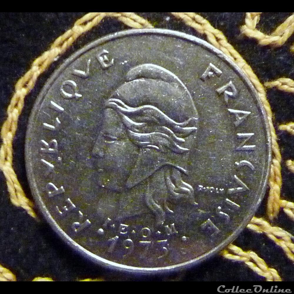 20 FRANCS Polynésie 3 monnaie france moderne 20 francs polynesie